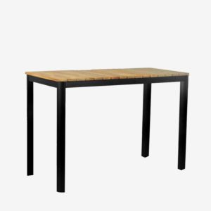 Aura Bar Table Teak (Black)