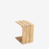 Cano C-Side Table (Light Acacia)
