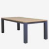 Clay Dining Table (Gunmetal)