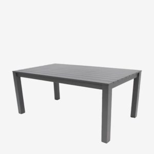 Dune Dining Table 1800mm (Gunmetal)