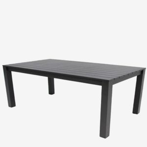 Dune Dining Table 2200mm (Gunmetal)