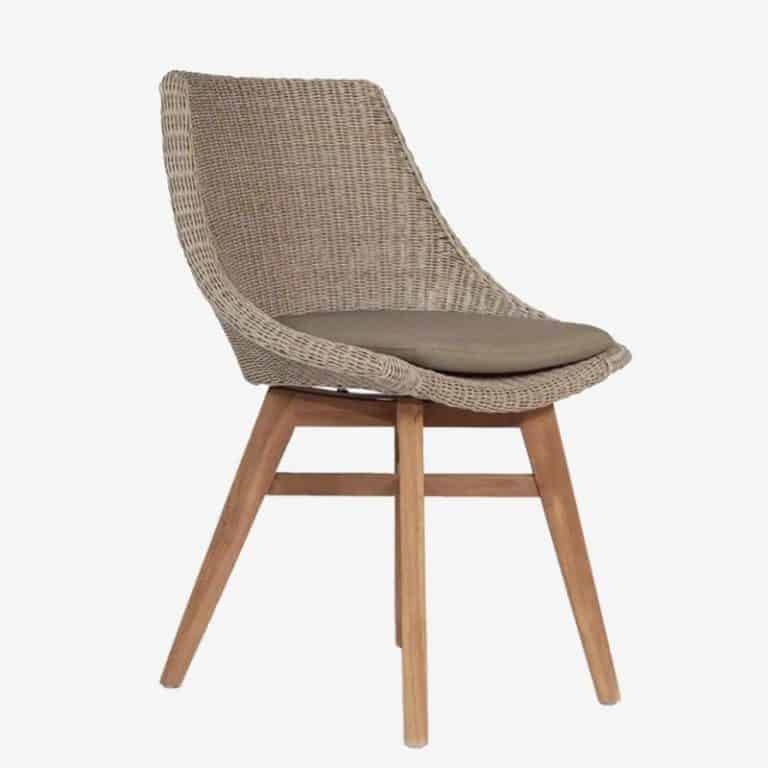 Eden Modern Dining Chair Teak Geelong Outdoor Furniture