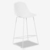 Gardenia 75cm Bar Chair Stool (White)