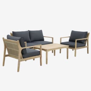 Rio 4pc Double Lounge Set