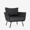 Bunbury Single Lounge 940x720x690 - Gunmetal