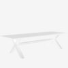 Floret X-Leg Dining Table 3000mm (White)