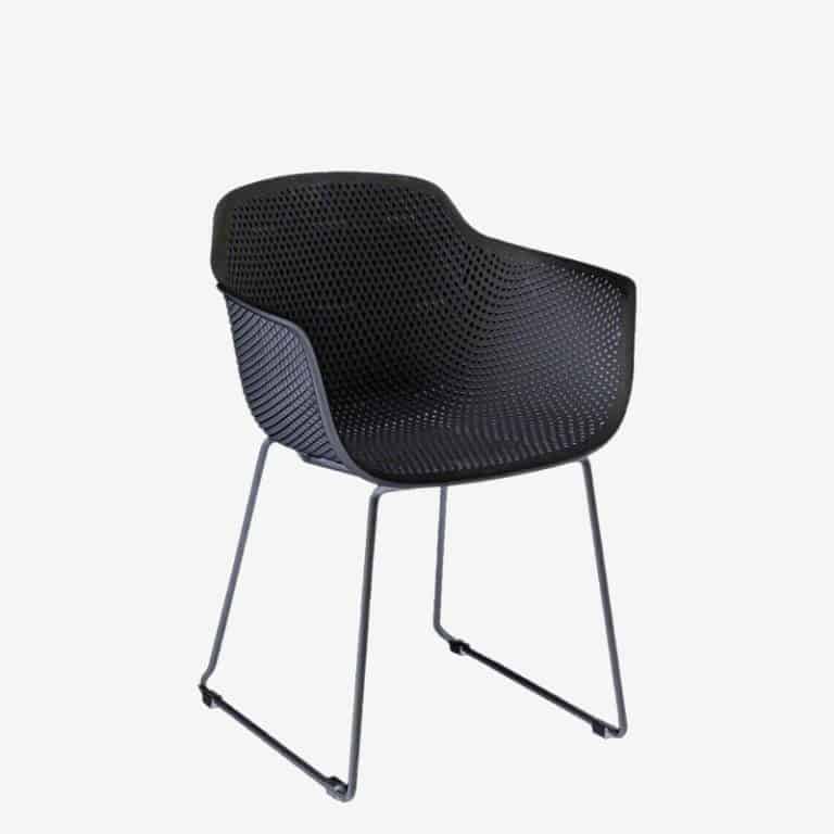 Lilac Dining Chair Charcoal Geelong Outdoor Furniture