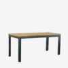 Aura Balcony Table Teak (Gunmetal)