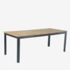 Aura Dining Table 2035mm (Gunmetal)