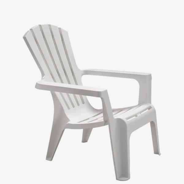 Maryland Adirondak Chair White Geelong Outdoor Furniture