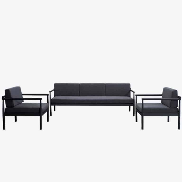 Olita 3pc Corner Lounge Set With Coffee Table Geelong Outdoor Furniture