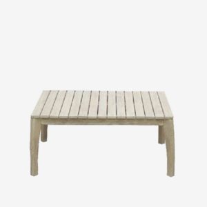 River Coffee Table 900x600x400, Acacia - Smoke White