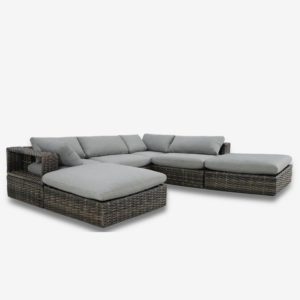 Arles 6pc Outdoor Corner Lounge Setting