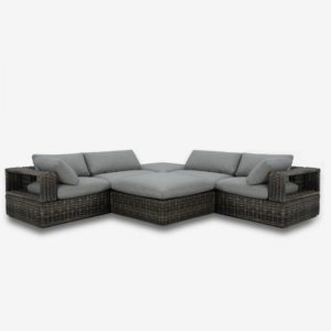 Arles 6pc Outdoor Corner Lounge Setting