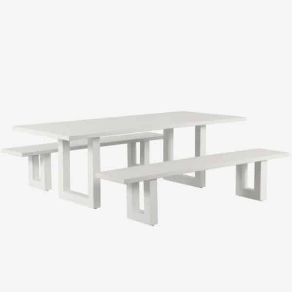 Sonic Switch 3pc Bench Set 2200mm U-Leg (White)