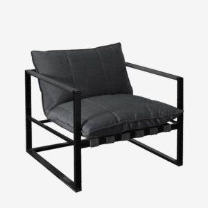 Atrium Single Lounge (Black)