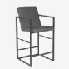 Cali Bar Chair (Gunmetal)