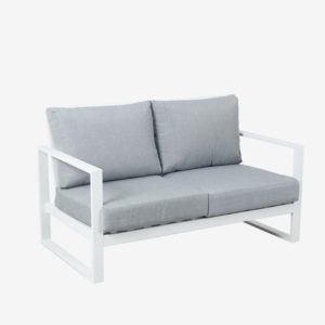 Colada Double Lounge (White)