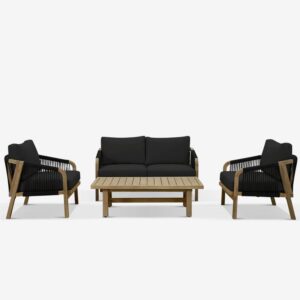 Columbus 4pc Double Lounge Set