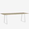 Delta Dining Table Acacia 2200mm (White)
